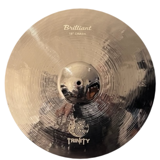 18" Trinity Brilliant Crash Cymbal - Special Order
