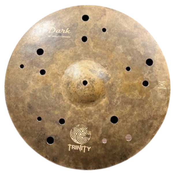 18" Trinity Dark Holey Crash Cymbal