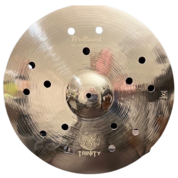 18" Trinity Brilliant Holey Crash Cymbal - Coming Soon