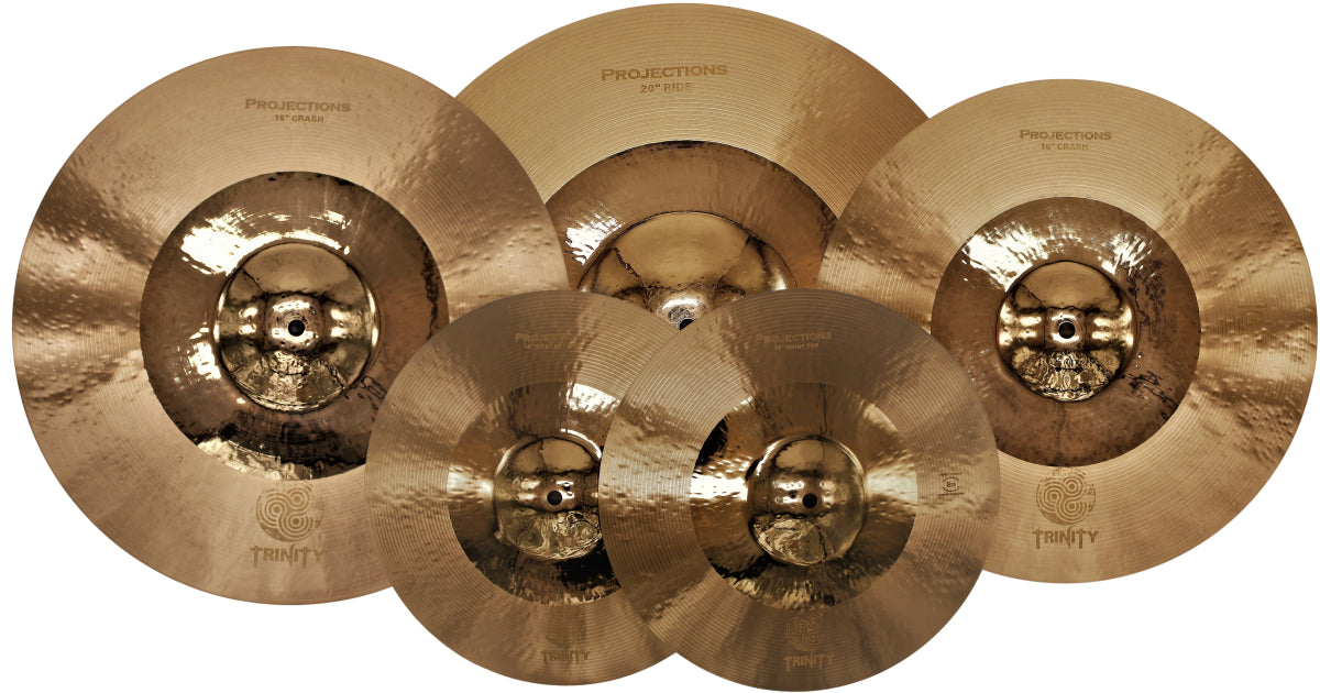 Trinity Cymbals Projection Series Cymbal Set