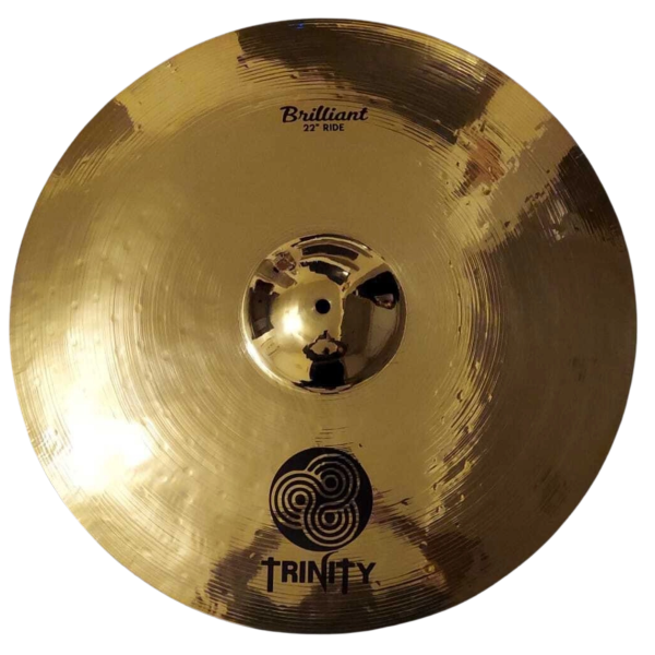 22" Trinity Brilliant Ride Cymbal  - Black Logo