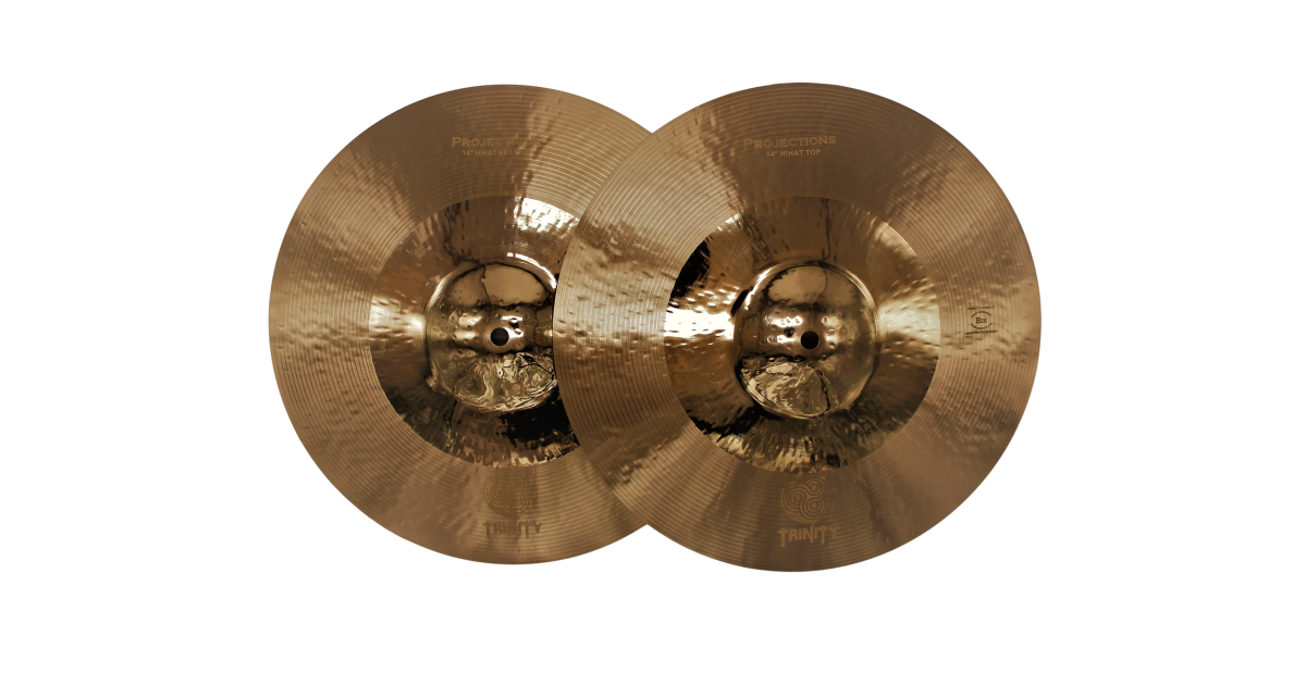 Projection Series 14" Trinity Hi-Hats Cymbal Pair - (Pre-Orders Only)